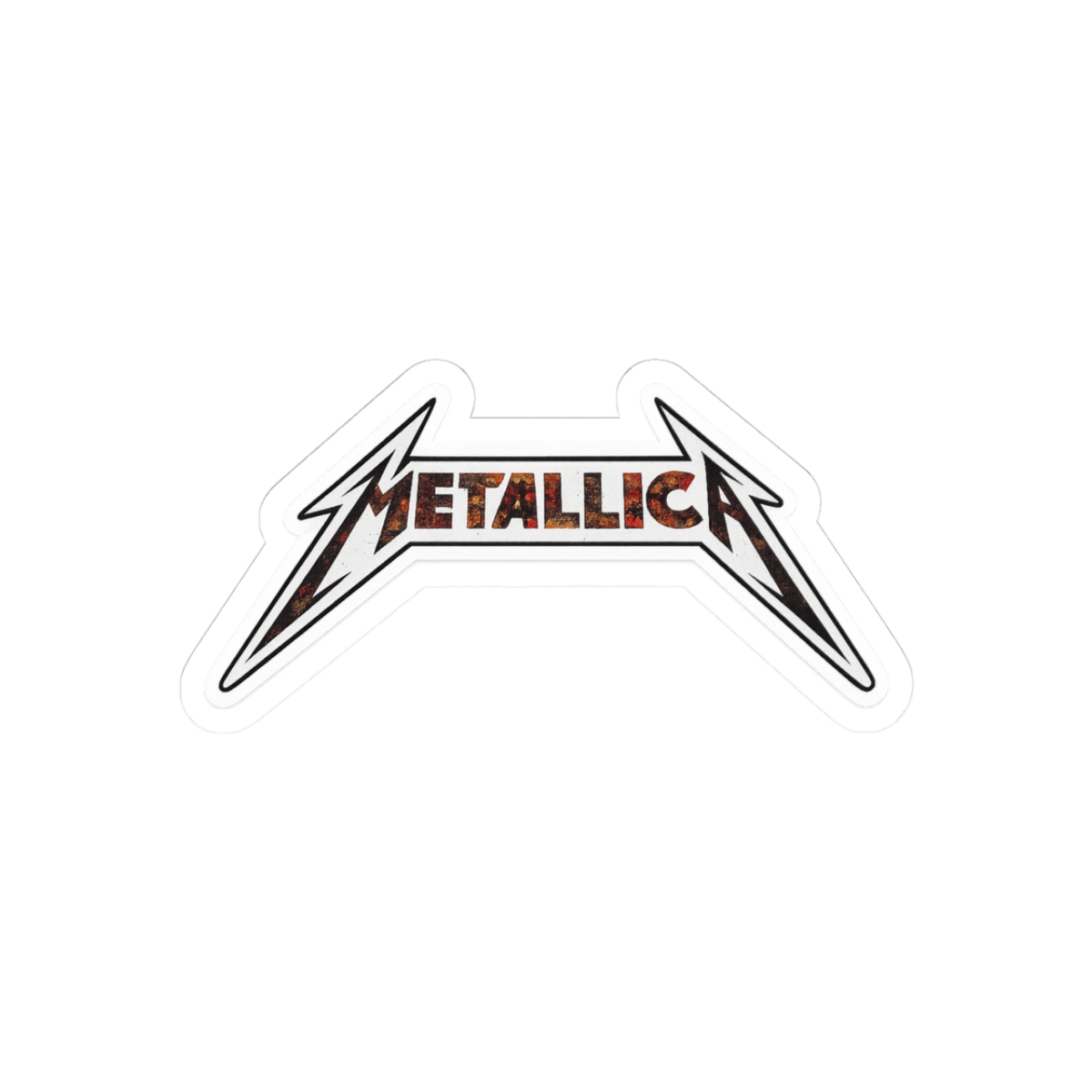 Metallica Creatures Logo Die-Cut Vinyl Sticker - Official Stickers merchandise