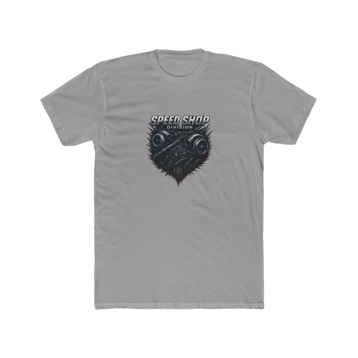 Retro Speed Shop Division Turbo Engine T-Shirt - Official t-shirts merchandise