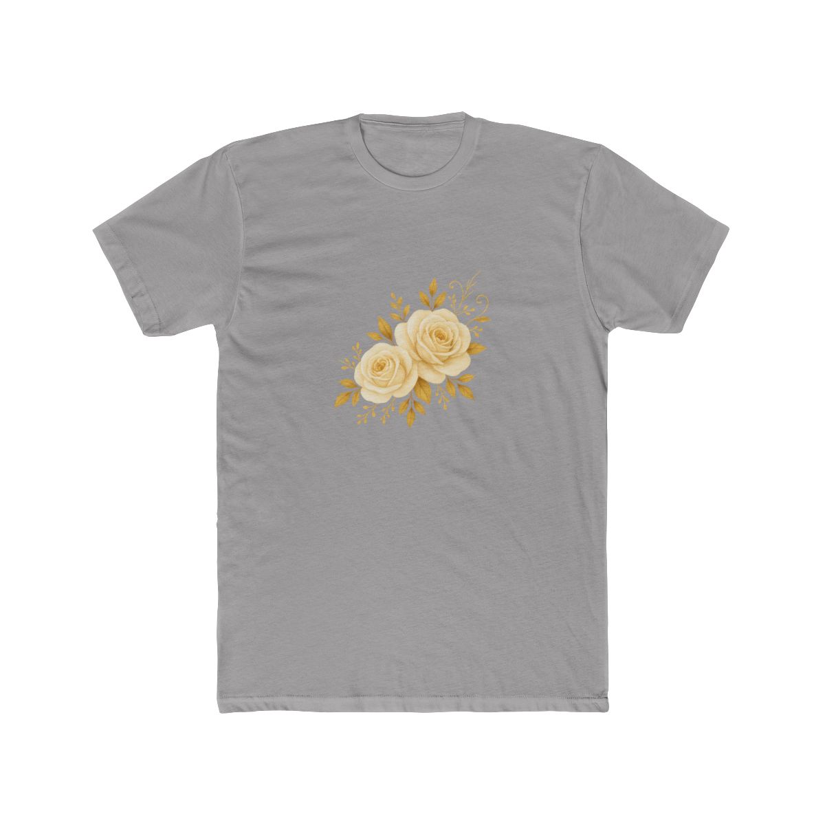 Elegant Ivory Rose Gold Accents T-Shirt - Official t-shirts merchandise