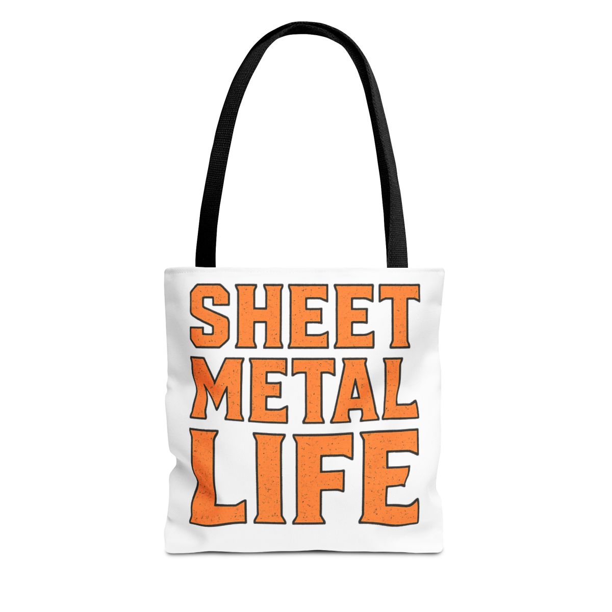 Sheet Metal Fabricator Life Bold Reusable Tote Bag - Official Creator merchandise
