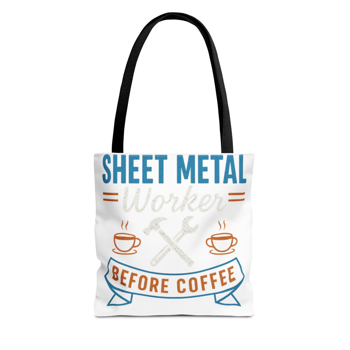 Sheet Metal Worker Coffee Lover Tote Bag | Funny Reusable Bag - Official Creator merchandise