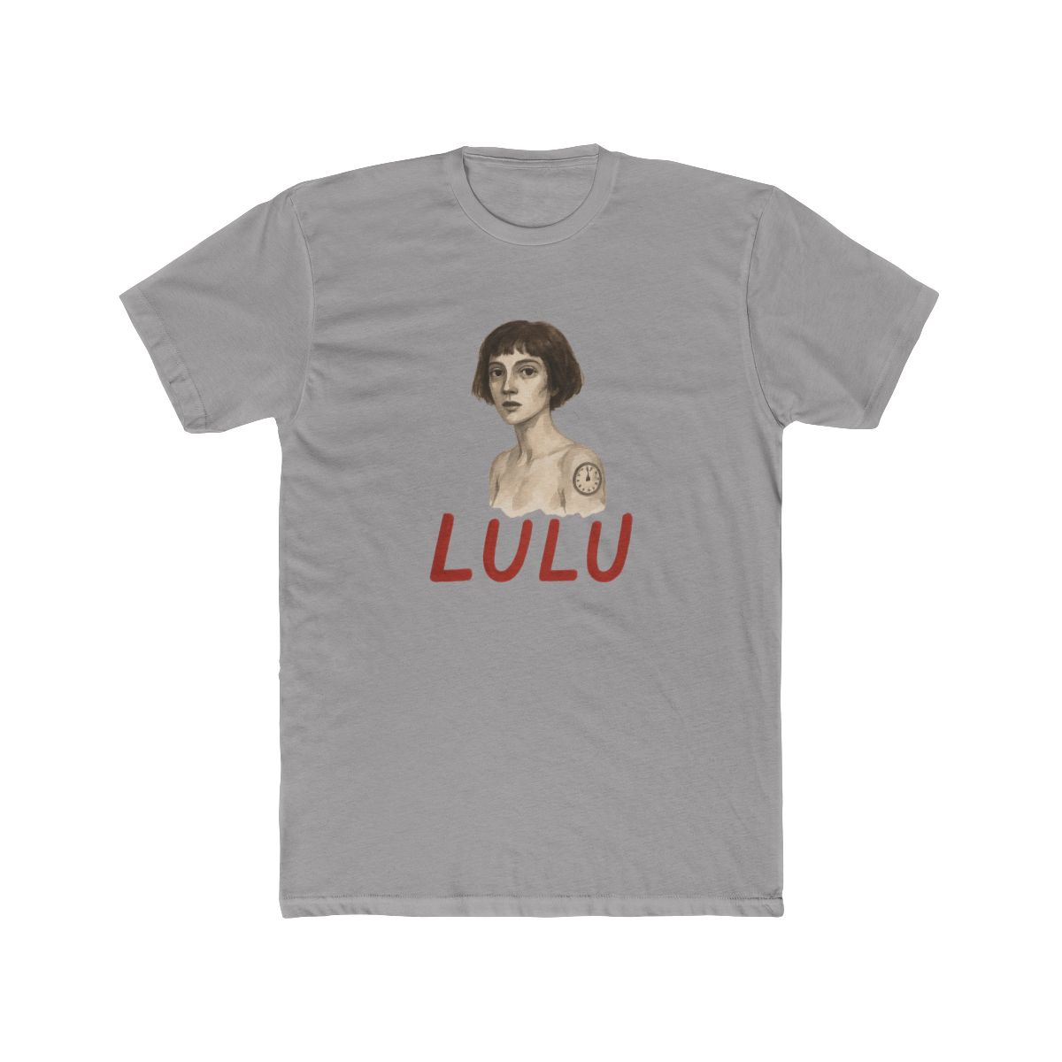 LULU Watercolor Clock Figure T-Shirt - Official t-shirts merchandise