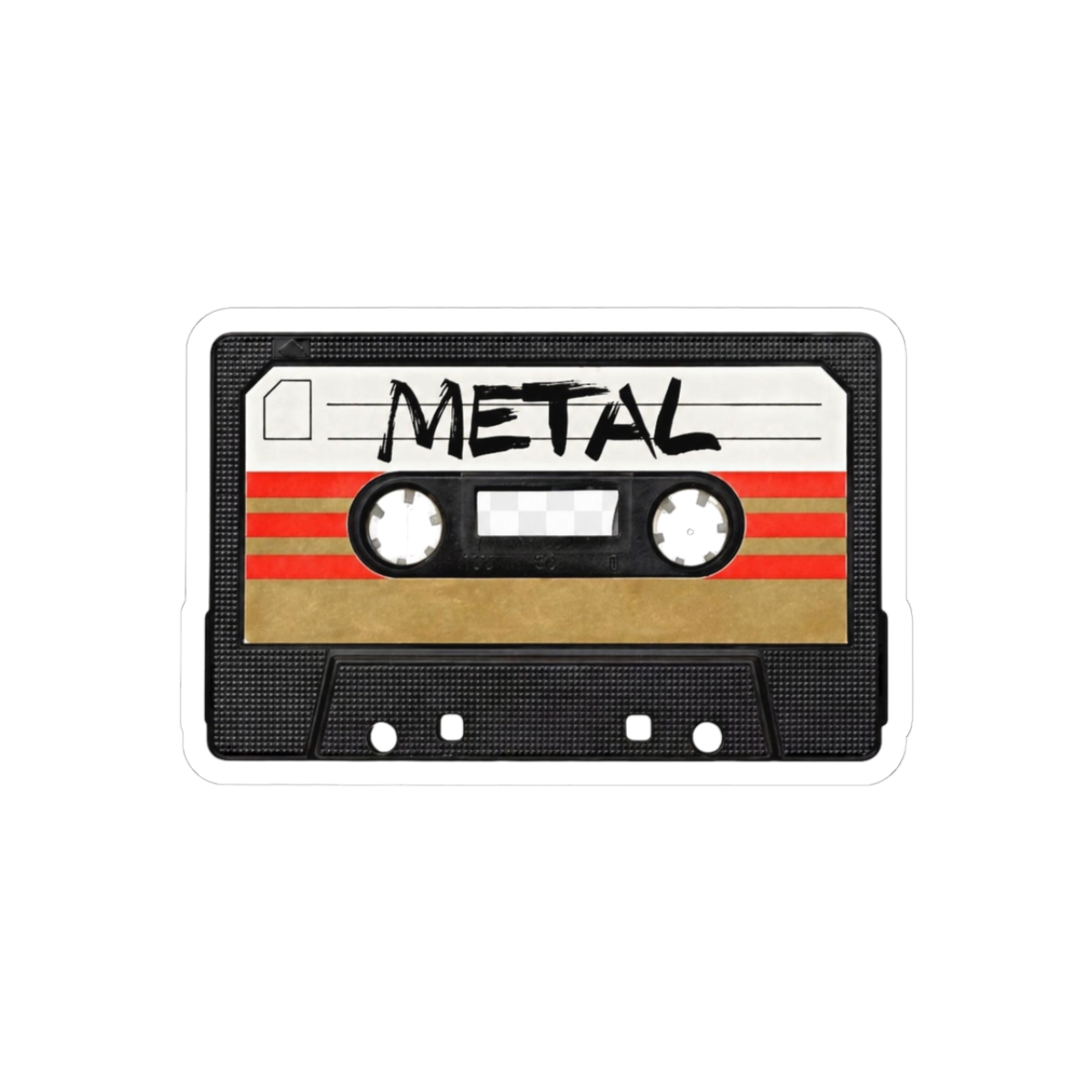 Heavy Metal Band Logo Gear Sticker - Official stickers merchandise