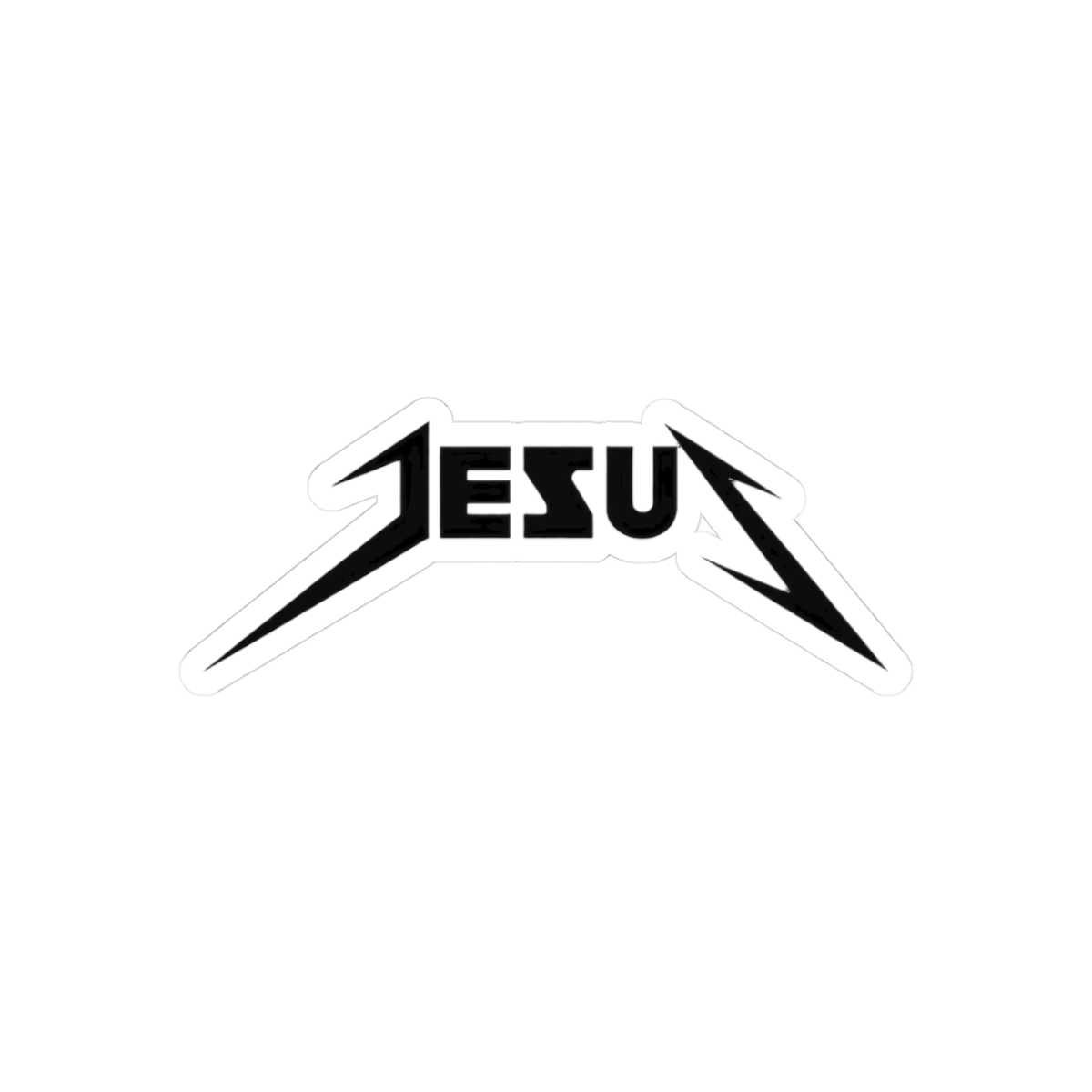 Jesusallica Jesus Metallica Parody Funny Sticker - Official stickers merchandise