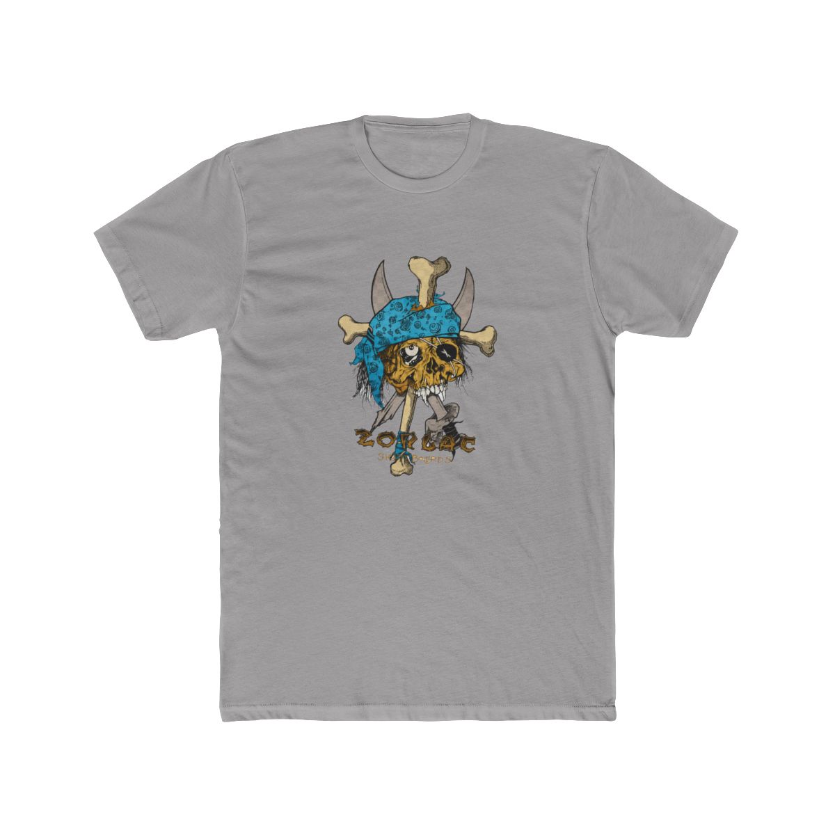 Zorlac Pushead Pirate Skull Retro Vintage T Shirt - Official t-shirts merchandise