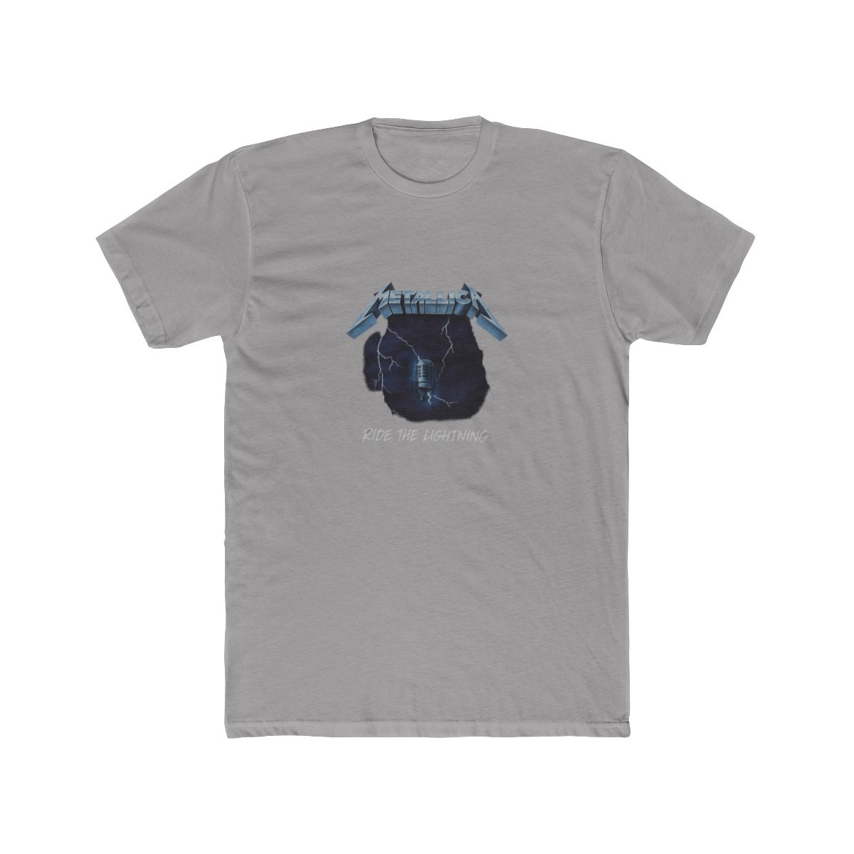 Funny Retro Lightning Microphone T Shirt - Official t-shirts merchandise