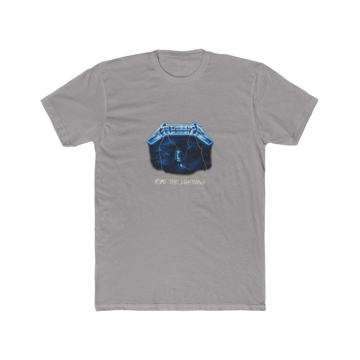 Ride the Lightning Metallica Guitar Lightning Bold T Shirt - Rock Fan Gift - Official t-shirts merchandise