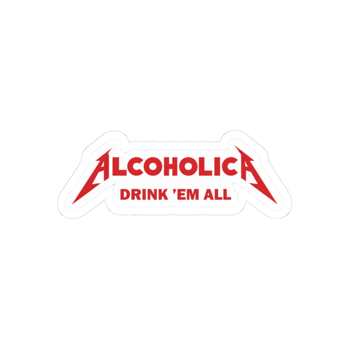 Funny Sticker Within Sticker Vinyl Meta Sticker - Official stickers merchandise