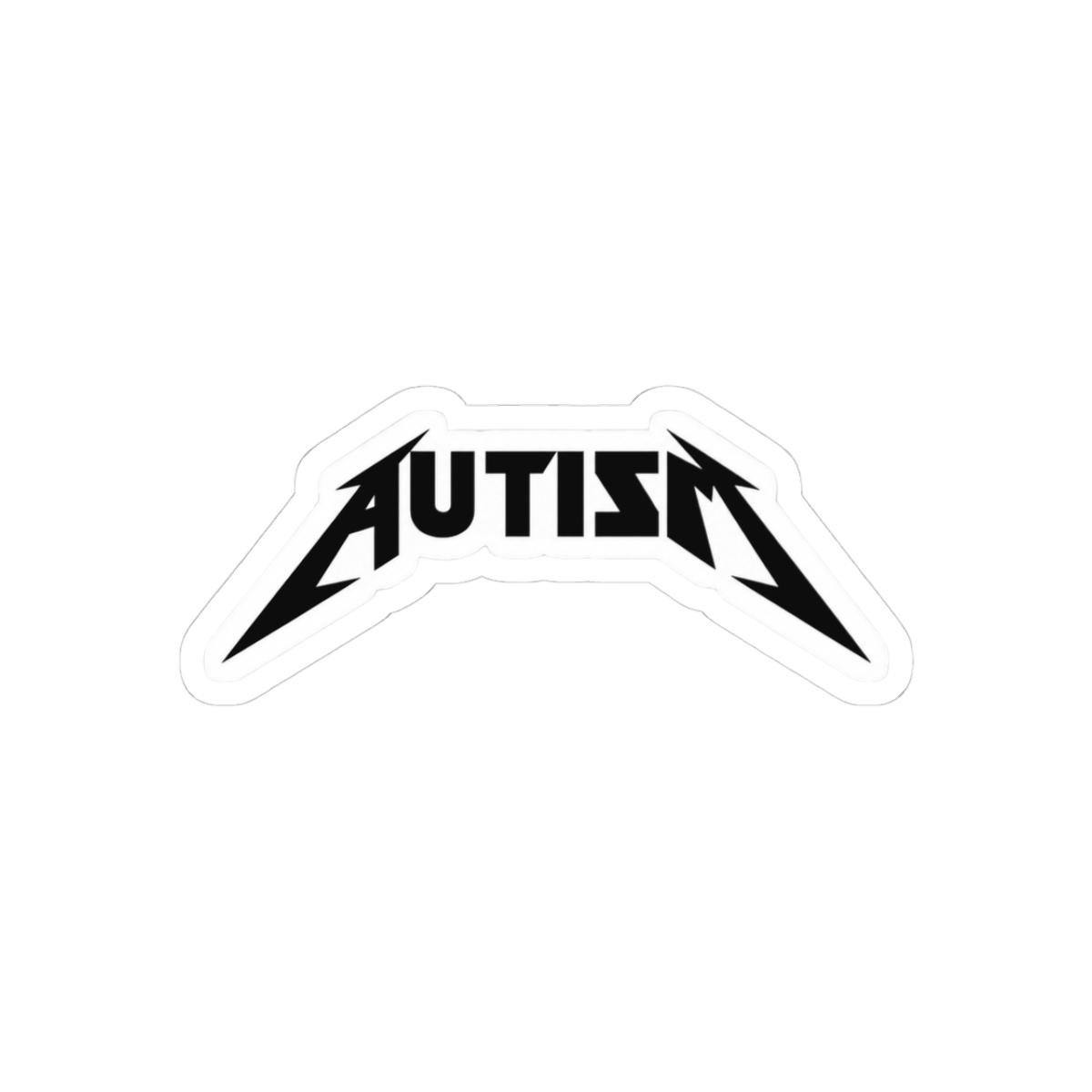 Autism Is Metal Neurodiverse Sticker - Official stickers merchandise