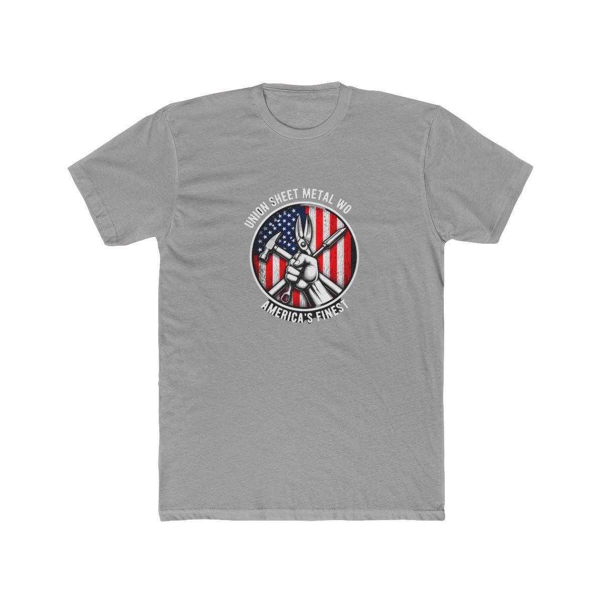 Proud American Union Sheet Metal Worker T Shirt - Official t-shirts merchandise