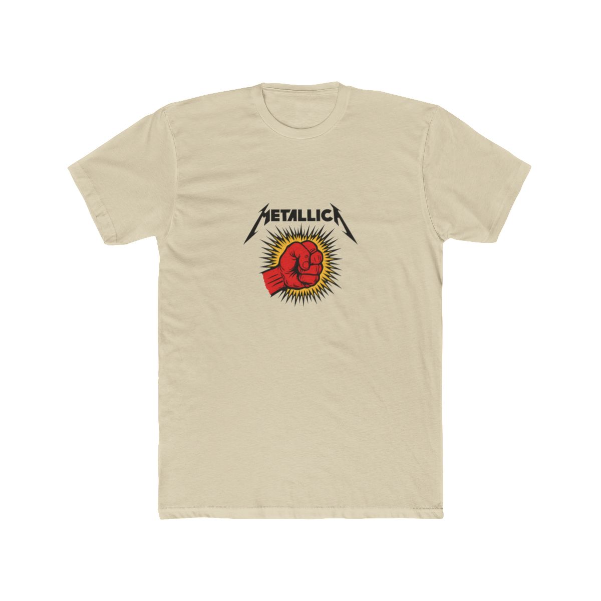 Lace-Up Metallica Concert Tee: Upcycled Band Shirt - alternate angle 4, merchandise