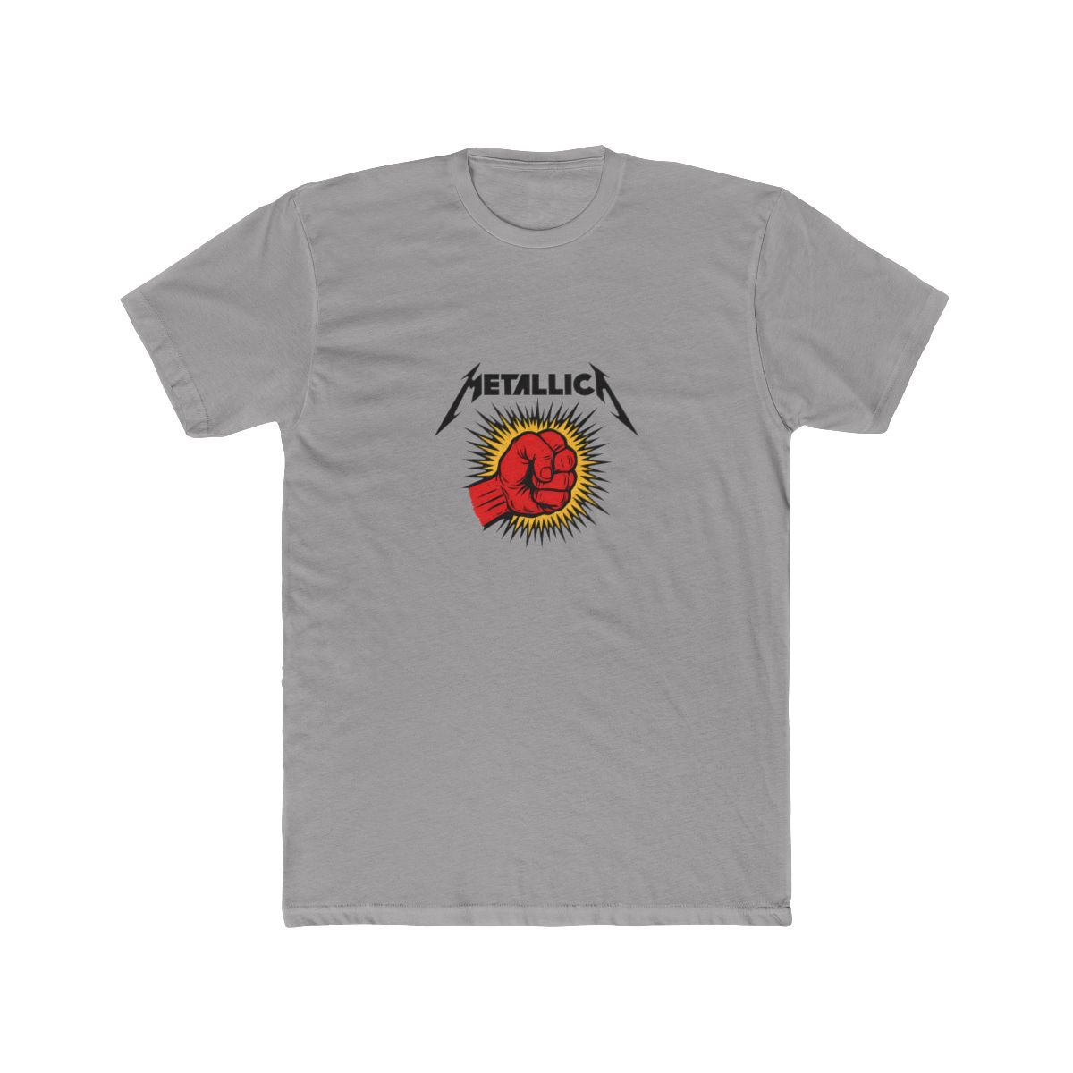 Lace-Up Metallica Concert Tee: Upcycled Band Shirt - alternate angle 2, merchandise
